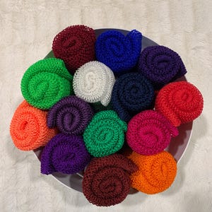 Ghana Authentics African Exfoliating Net Sponge (Sapo) in Primary Colors