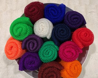 Ghana Authentics African Exfoliating Net Sponge (Sapo) in Exotic Colors