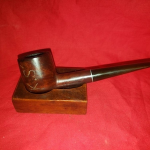 Vintage Estate Pipe Aristocrat Imported Briar Smoke Pipe K.S.
