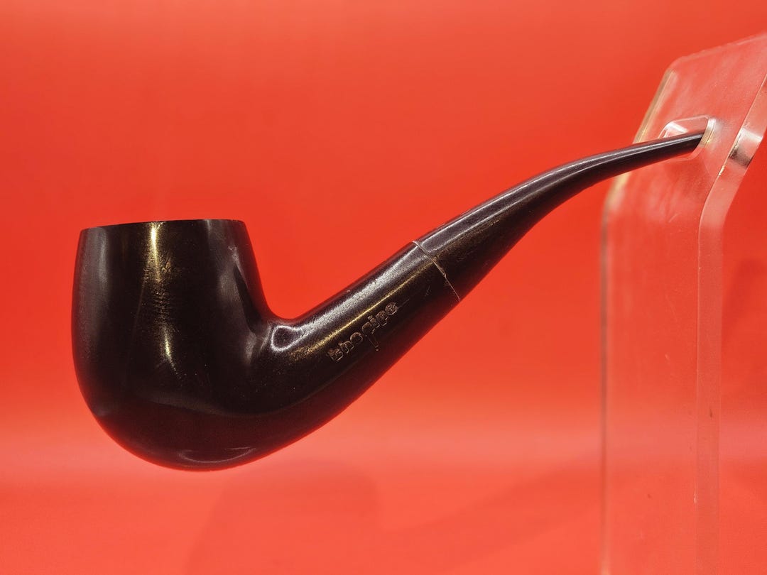 Beautiful Pipe Beautiful Estate Pipe New Unused Vintage the Pipe All Black Pipe - Etsy