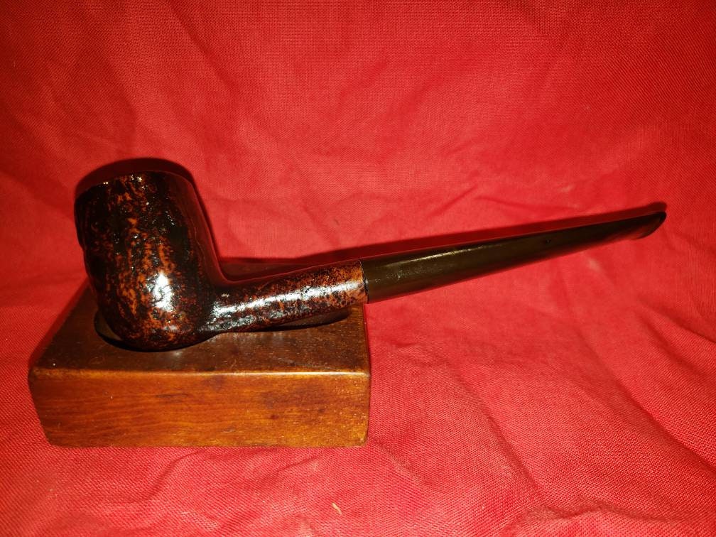ENGLISH ESTATE PIPE: DUNHILL 612 RED BARK 1976