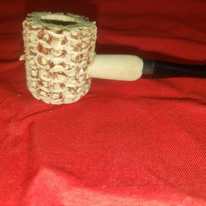 New Unused Corn Cob Smoke Pipe