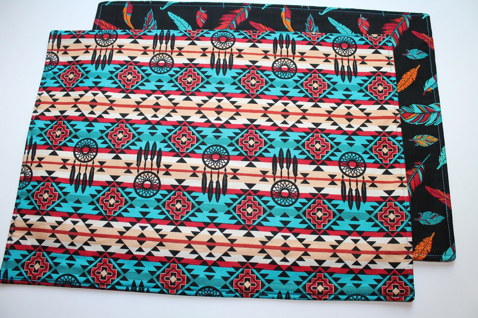 Southwest Placemats Set of 4 Dream Catcher Placemats Etsy