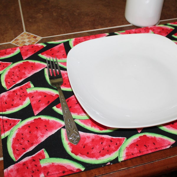 Watermelon Placemats Etsy