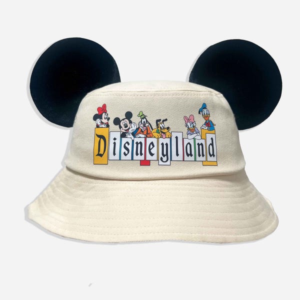 Marquee Sign with Friends Bucket Hat