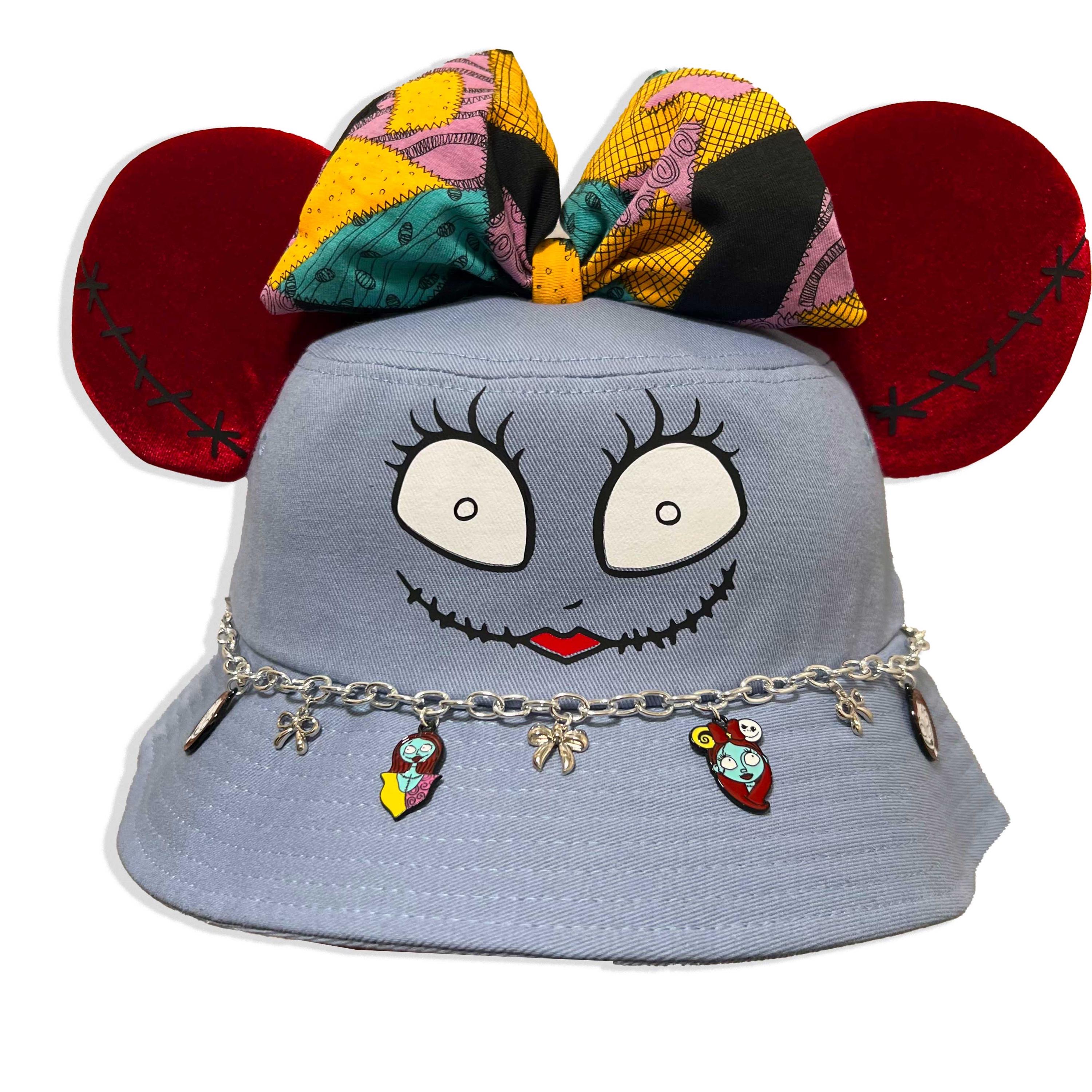 Sally and Jack nightmare before Christmas Bucket Hat Disney Tim Burton main image 3