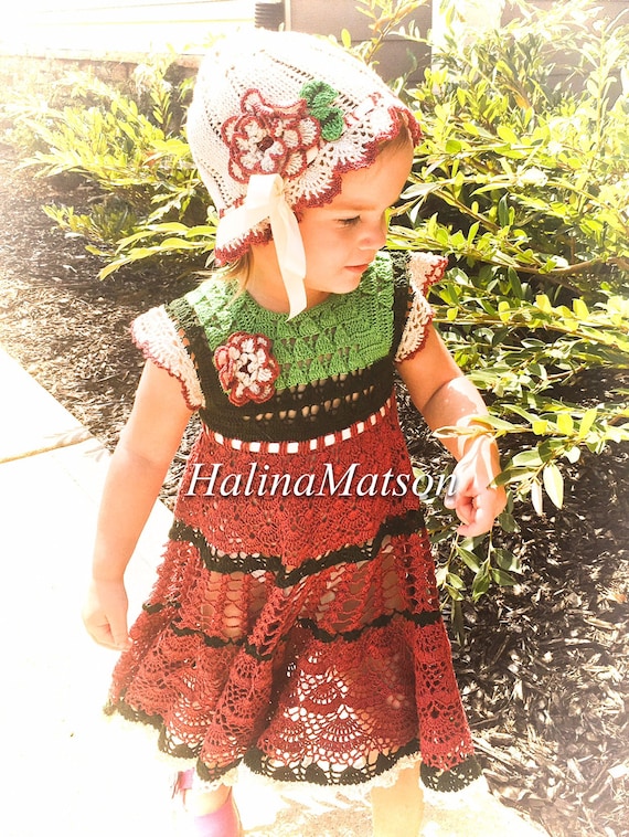 Crochet Andrea Summer Dress Pattern, Baby Toddler Easter Dress (18-24 Months)  (PDF) - Etsy
