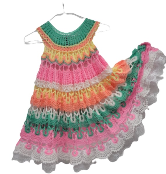 white christmas dresses Midi dress with bird-motif crochet yoke handmade from found materials – a  circular story