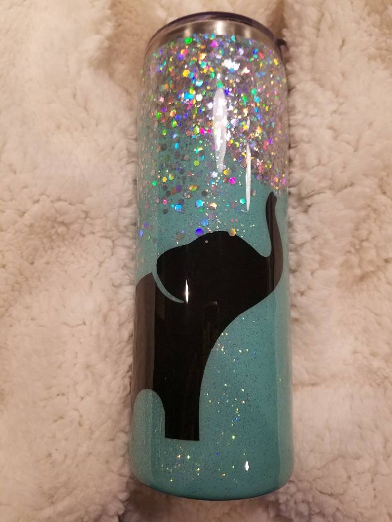 Custom Order Glitter Sparkle Tumbler Mug Water Bottle with Etsy