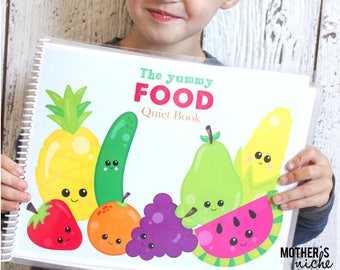 Quiet Book: Yummy Food Printable