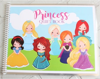 Quiet Book: Princess Printable