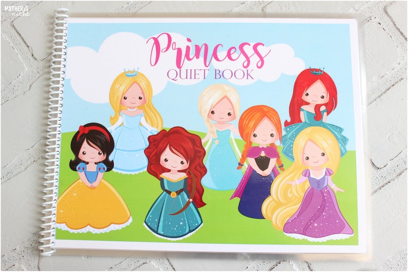 Quiet Book: Princess Printable image 0
