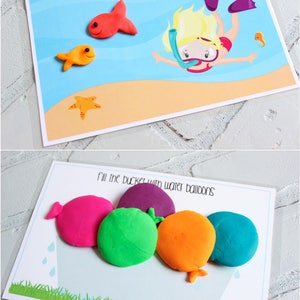 Play Dough Activity Mats image 5