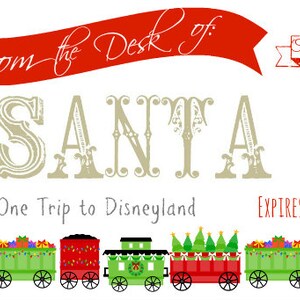 Printable Santa Coupon for Christmas - Etsy