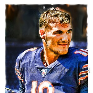 Mitch Trubisky Etsy