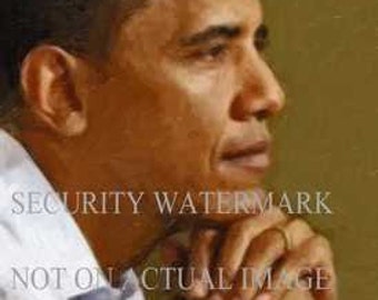 ENTRADAS AGOTADAS El raro presidente electo Barack Obama Art Print