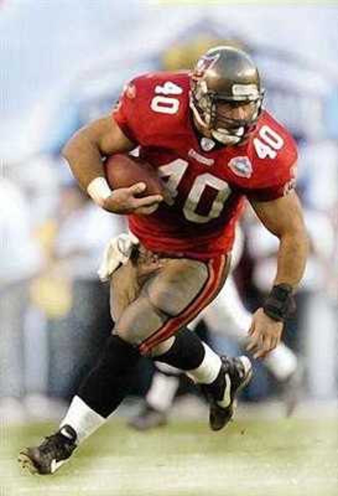 New Mike Alstott Tampa Bay Buccaneers Art Etsy