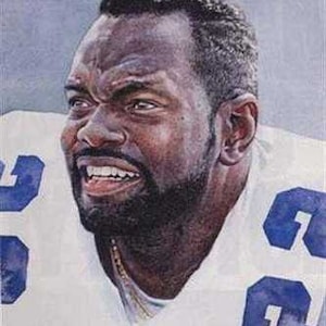 Great Emmitt Smith Dallas Cowboys Art Print