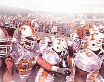 University of Tennessee Vols Football Art