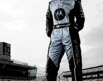 Danica Patrick Art Lithographie 12 x 18 LE 50 selten
