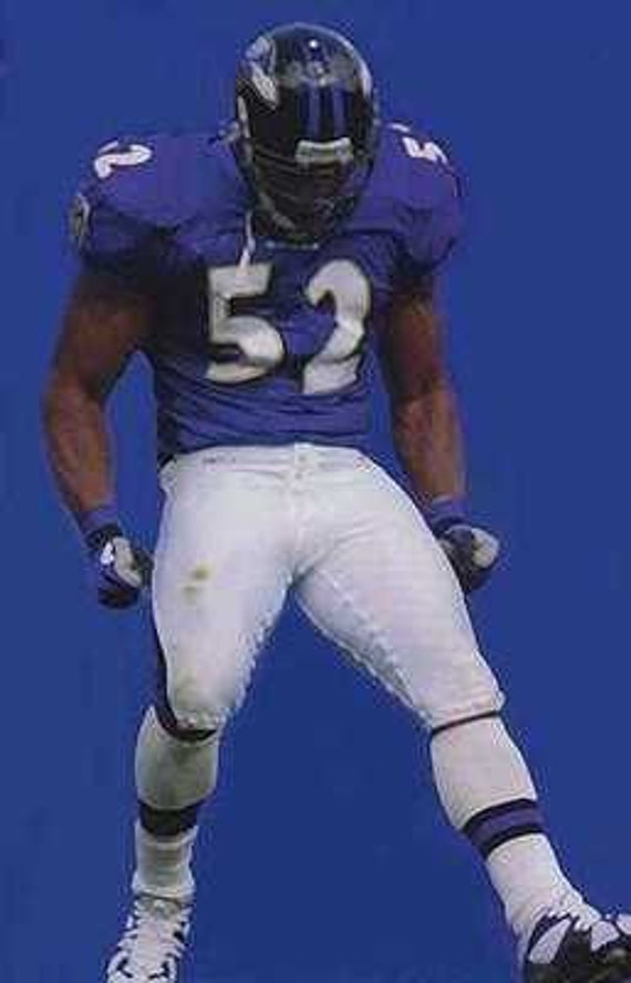 Great Ray Lewis Baltimore Ravens Art Litho