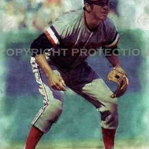 Rare Brooks Robinson Orioles Art Print only 50 11x18