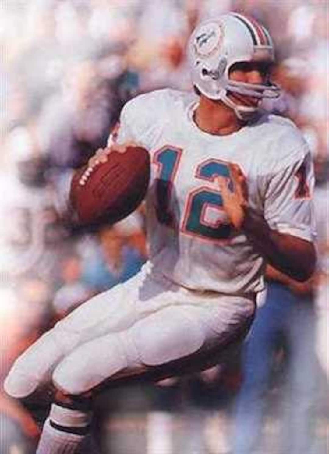 Bob Griese Miami Dolphins Print Etsy