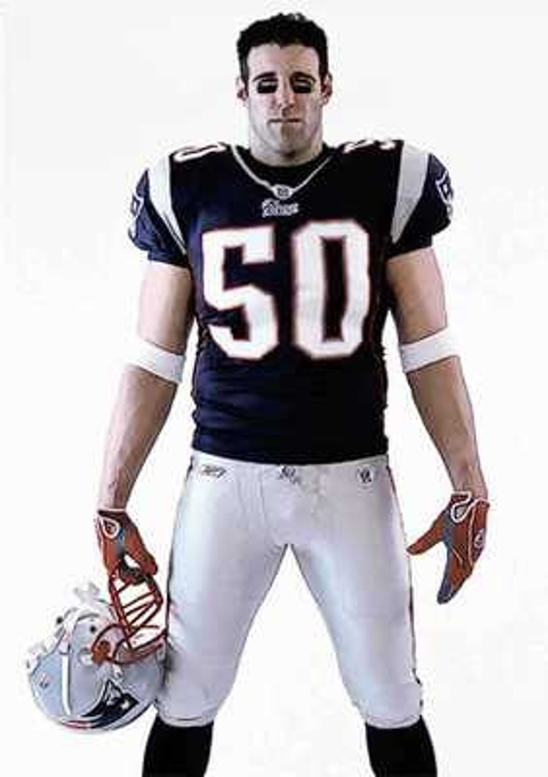 Rare Mike Vrabel Patriots 12x18 Art Lithograph LE Of 50 - Etsy