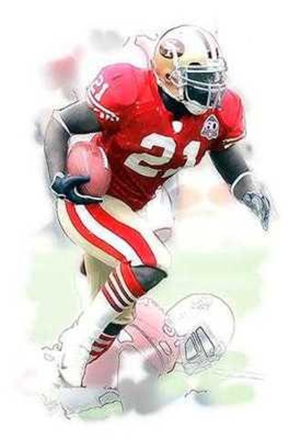 Maillot Des 49ers Signé Par Frank Gore - Authentifié JSA - Noir Personnalisé - Objet De Collection