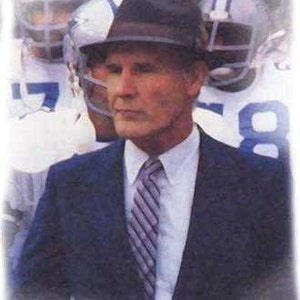 Great Tom Landry Dallas Cowboys Art Print