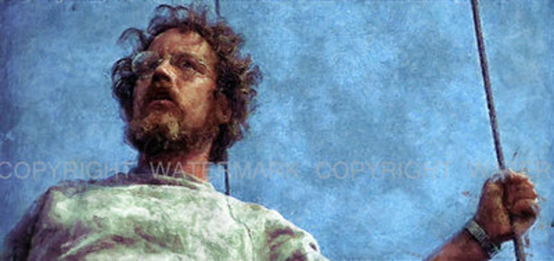 Matt Hooper Jaws Limited Rare Art Print Sn Ony 50 12 X 18 Etsy