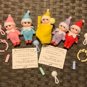Toddler Elf/Yellow Toddler Elf/Orange Toddler Elf/Boy Toddler Elf Set/Green Elf Boy/Blue Toddler Elf/Elf Gift Package/Christmas Elf Set