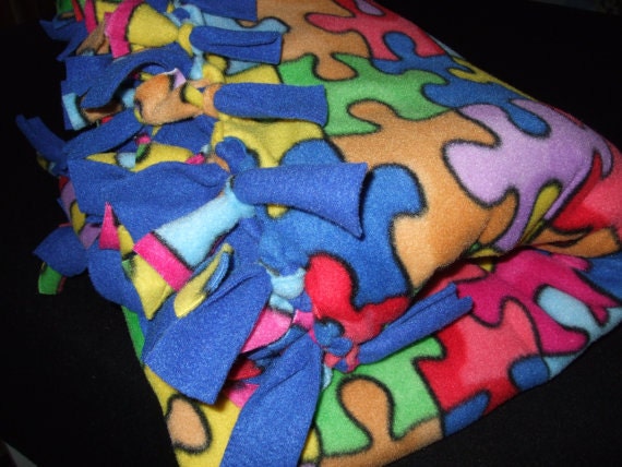 Autism awareness 2025 blanket