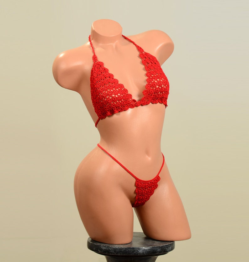 Crochet LINGERIE Pattern PDF. Crochet Bikini and Bra Pattern Etsy