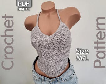 Top Crochet Pattern PDF Crochet Pattern With Written Instructions
