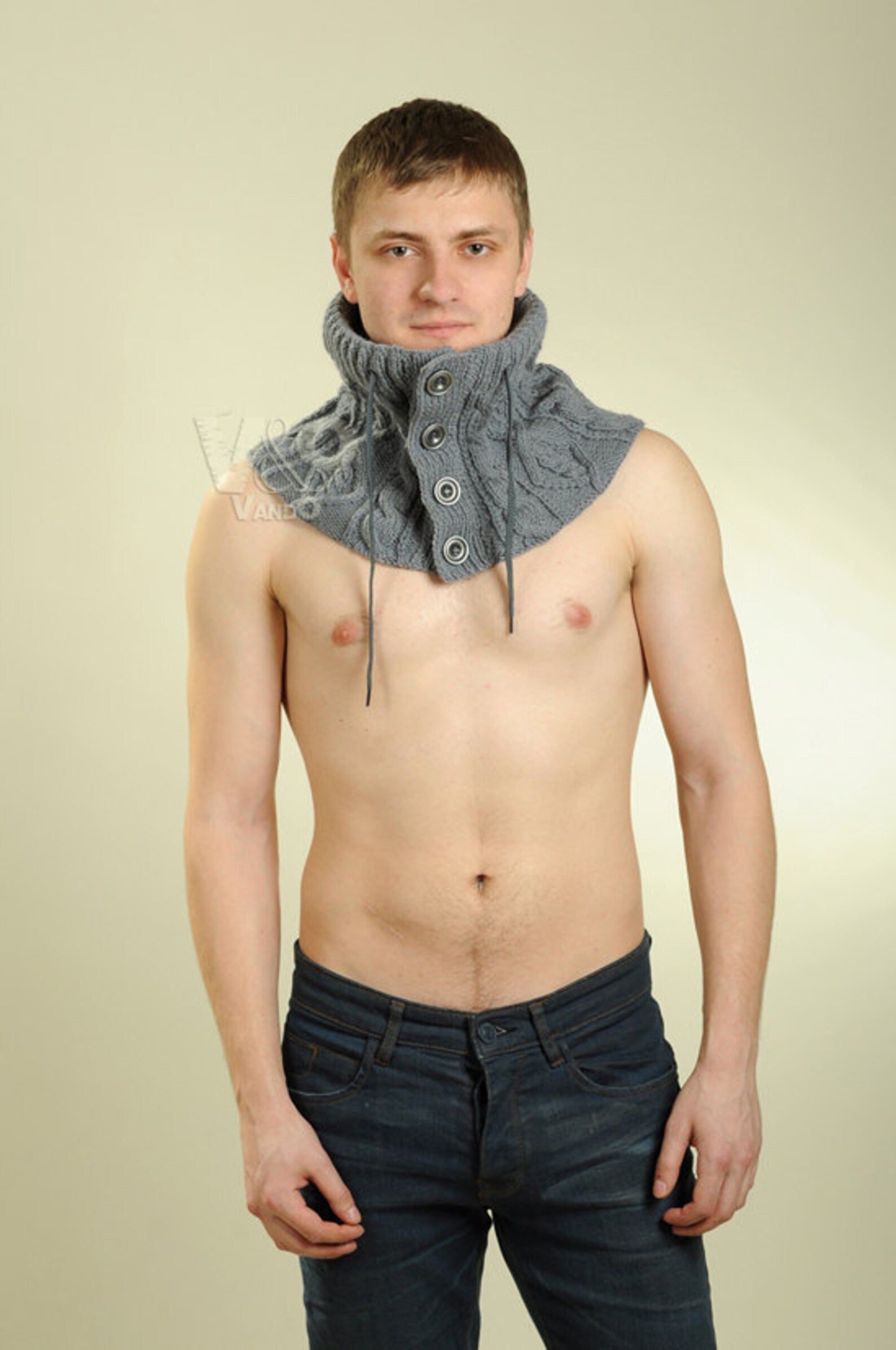 Snood Knitting Pattern PDF. Knit Men's Snood Pattern. Etsy