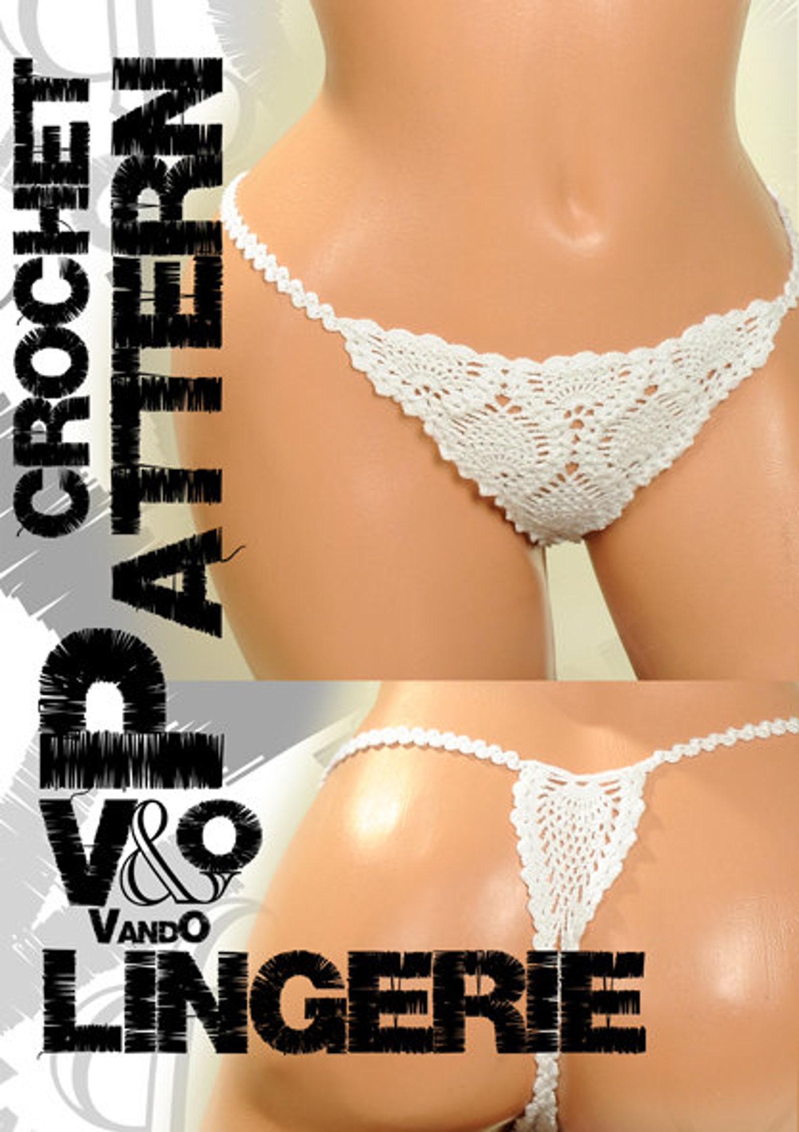 Crochet LINGERIE Pattern PDF Etsy