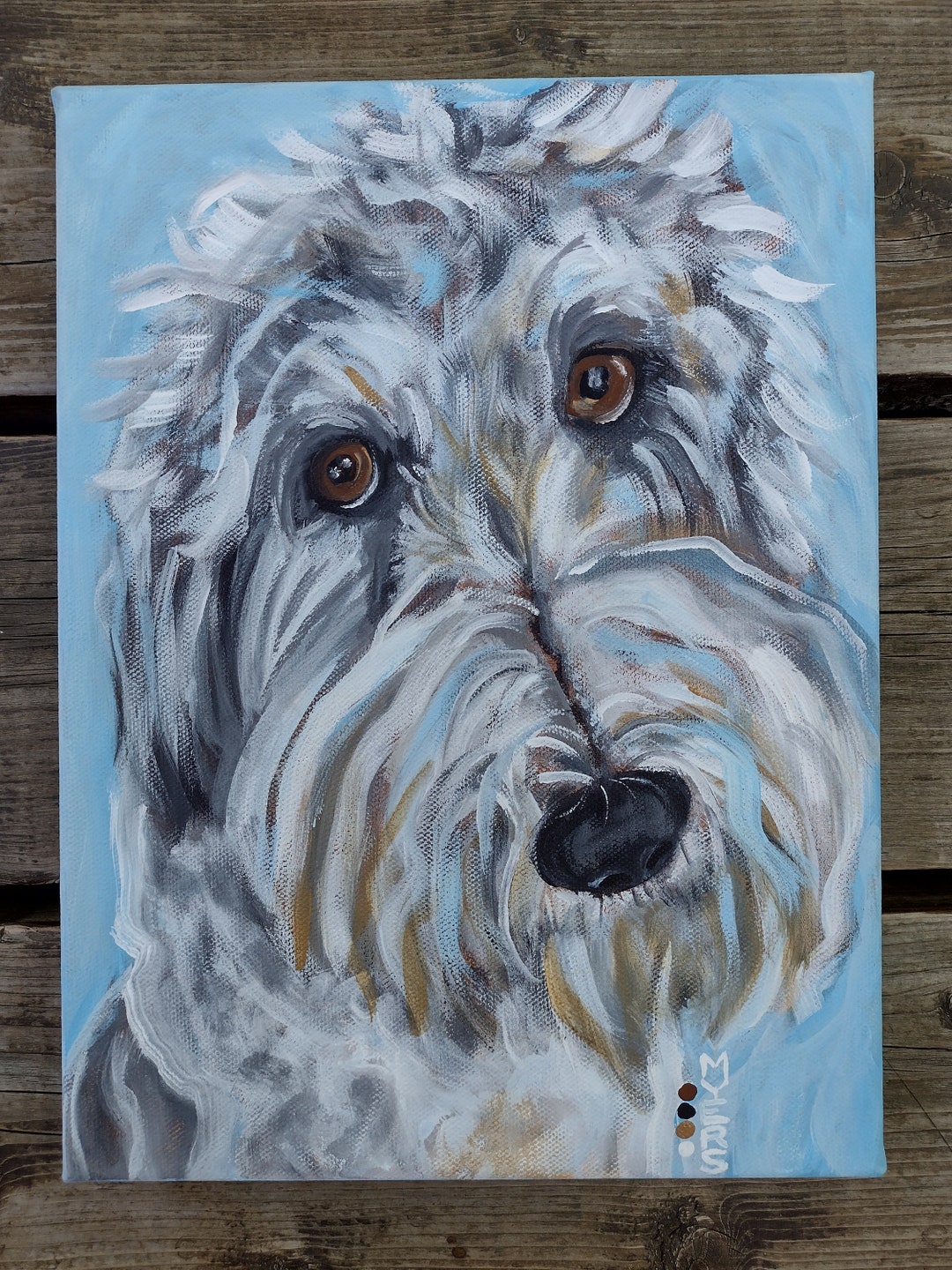 Handpainted Pet Portraits by Ash, Rainbow Bridge Memorials, A