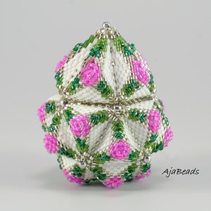 Beading tutorial Egg-box image 7