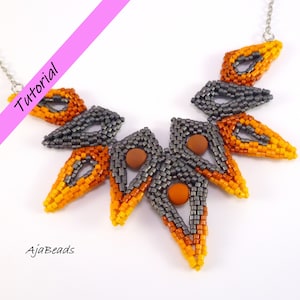 Phasian necklace - tutorial