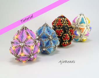 Beading tutorial - Easter egg