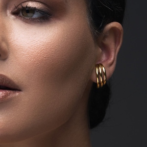 Sterling Silver Huggie Hoop Earrings: Hypoallergenic Studs