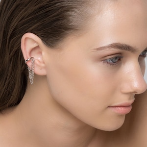 Orecchini a cerchio senza piercing, orecchini a cerchio senza piercing, regalo unico per lei