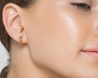 Sterling zilveren oorbellen Minimalistische oorbel studs sterling zilveren oorknopjes gouden oorbellen hypoallergene knuffel oorbellen moeder sieraden