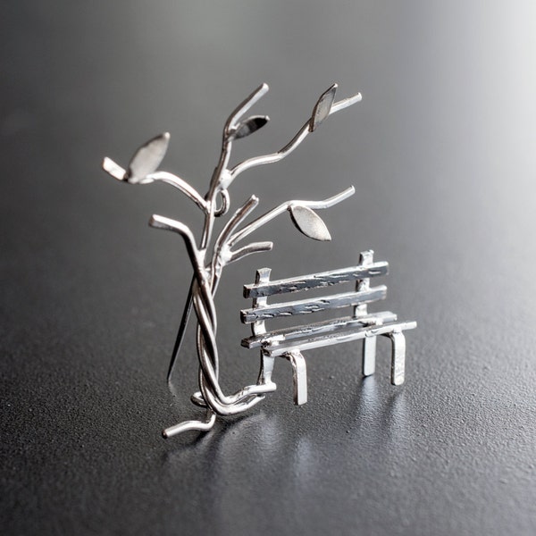 Mothers day gift Sterling silver Brooch pin sterling silver broach pin silver brooch mom jewelry