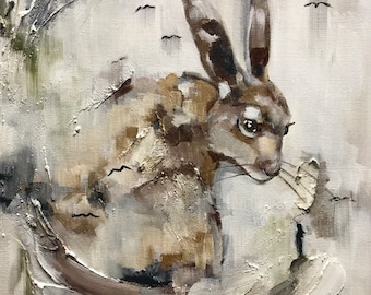 Spirit hare print