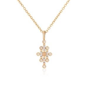 Diamond Necklace 18k Gold