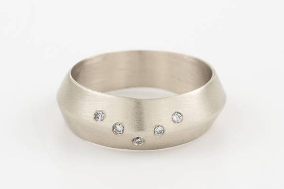 Shop Affordable 10k Gold Mens Diamond Ring 12mm Wide Wedding Band 0 25ctw By Luxurman Overstock 21108242