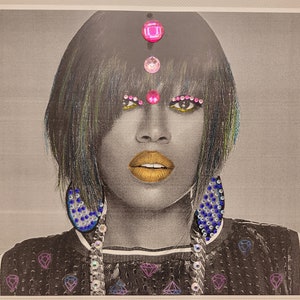 MissyElliot/Rapper/Print/Blackandwhite/Art/101/2x8
