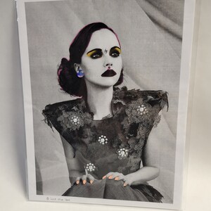 Christina Ricci/Black and White/Printout/10x8